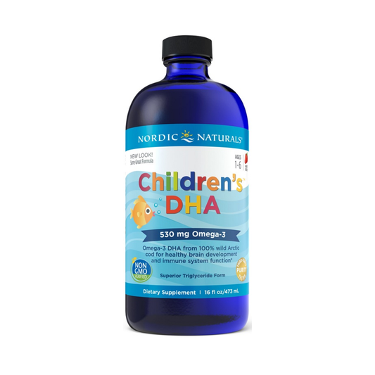 NORDIC NATURALS CHILDREN'S DHA 530MG OMEGA-3 STRAWBERRY - 473 ML