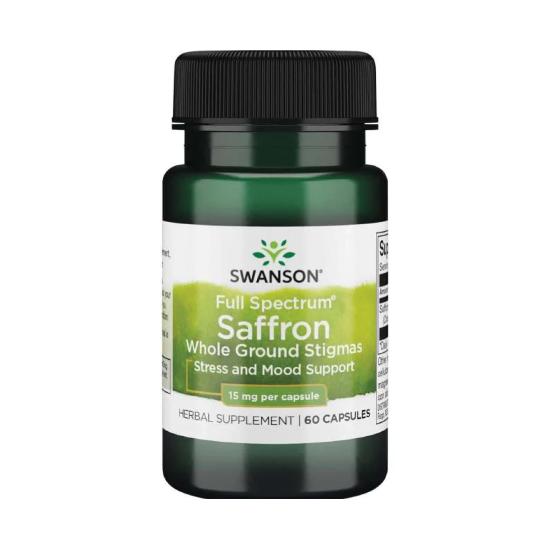 SWANSON FULL SPECTRUM SAFFRON 15MG - 60 CAPS