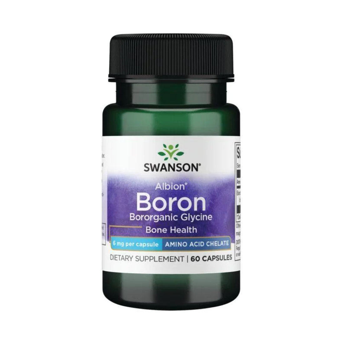 SWANSON ALBION BORON GLYCINE 6MG - 60 CAPS
