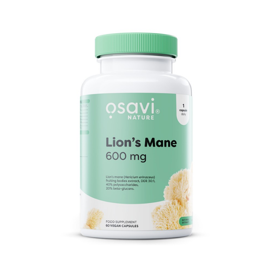 OSAVI LION'S MANE 600MG - 60 VEGAN CAPS