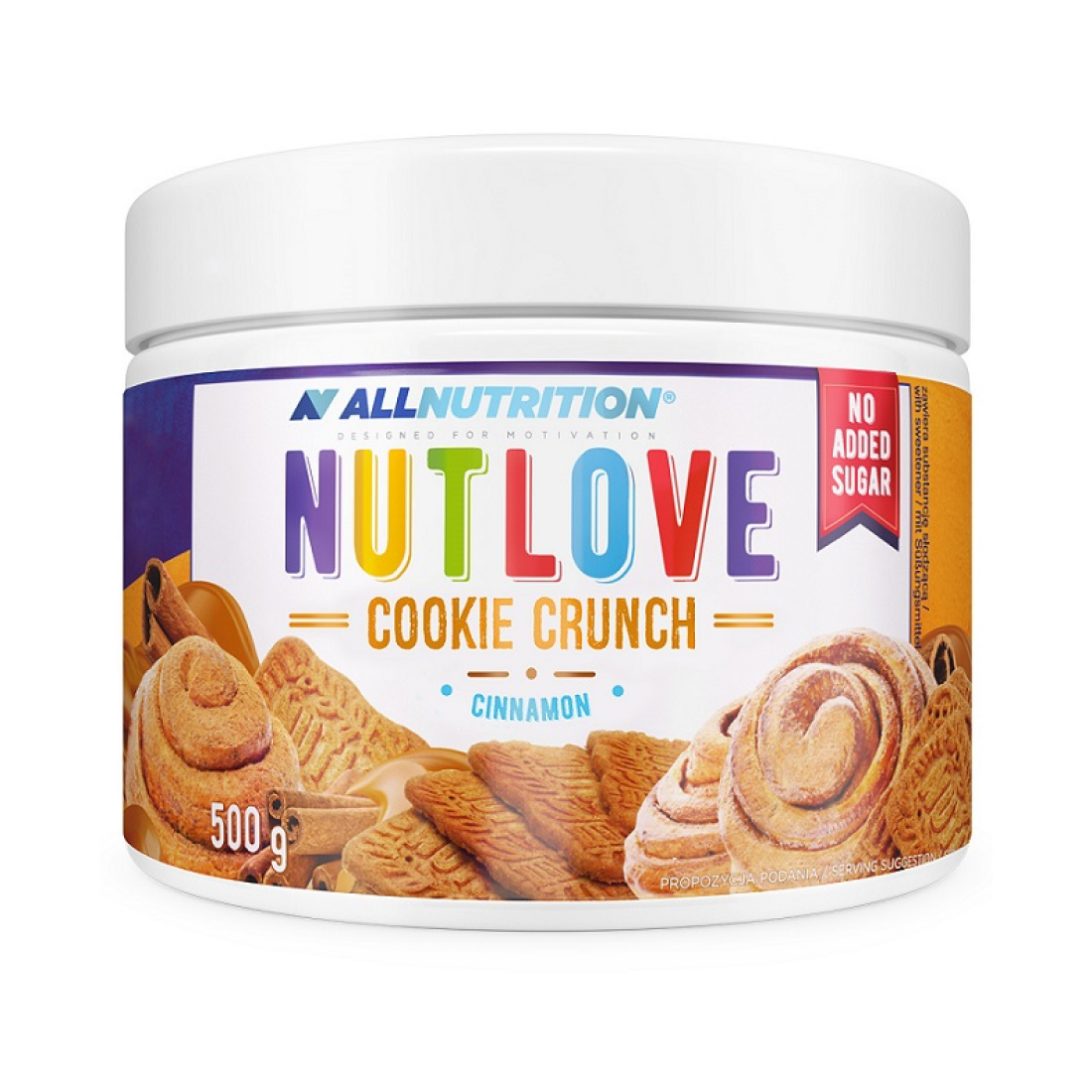ALLNUTRITION NUTLOVE COOKIE CRUNCH - 500 GRAMS