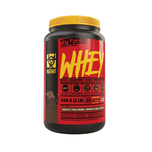 MUTANT MUTANT WHEY CHOCOLATE FUDGE BROWNIE - 908 GRAMS