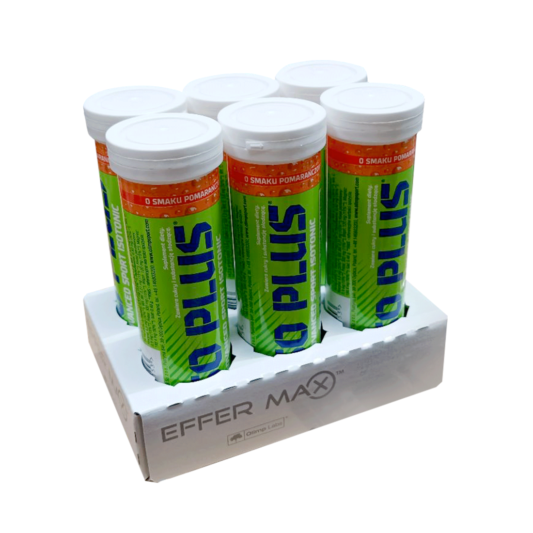 OLIMP NUTRITION ISO PLUS EFFERVESCENT ORANGE - 6 X 10 TABS