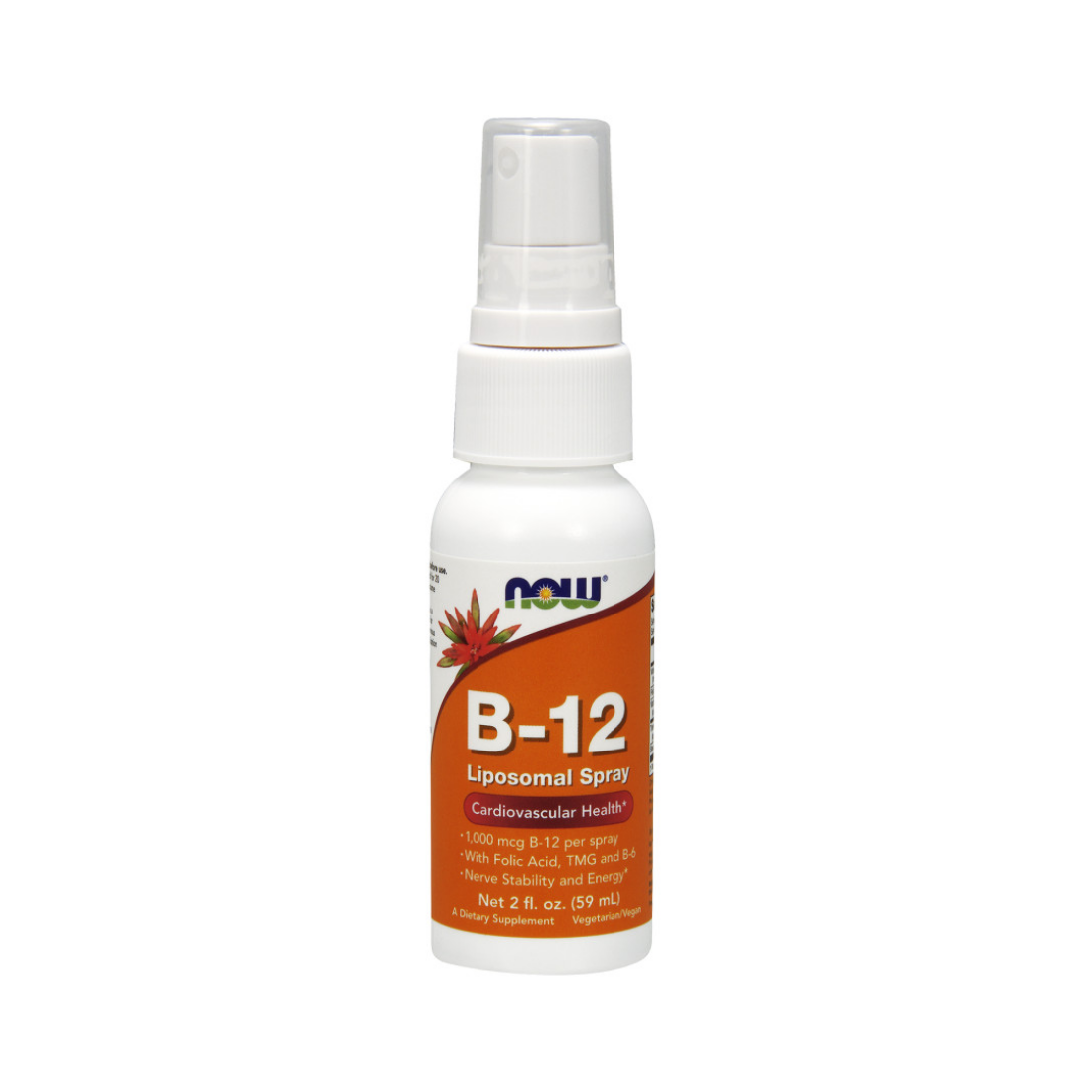 NOW FOODS VITAMIN B-12 LIPOSOMAL SPRAY - 59 ML