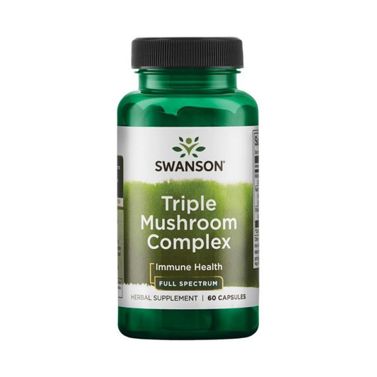 SWANSON TRIPLE MUSHROOM COMPLEX - 60 CAPS