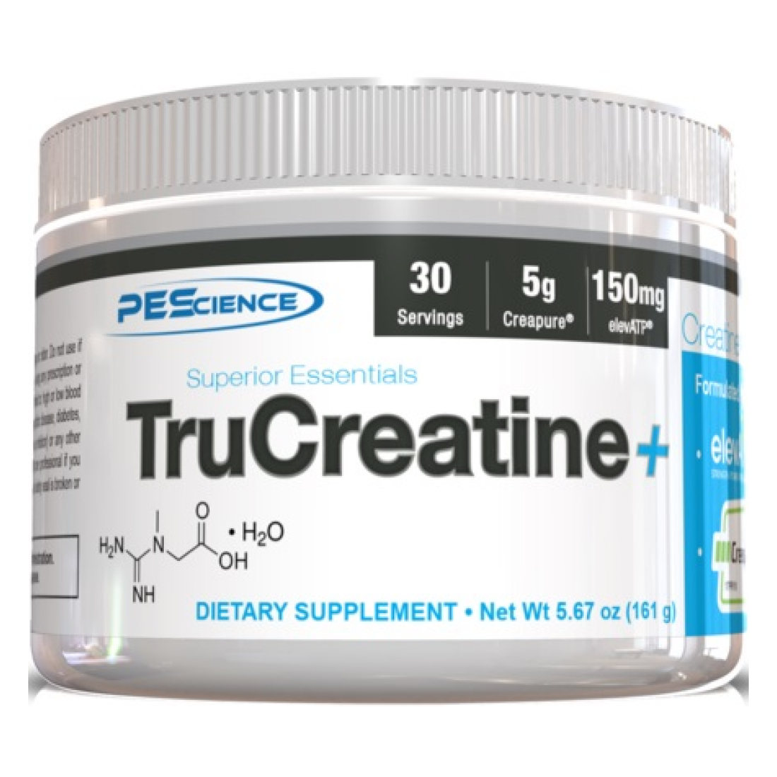PESCIENCE TRUCREATINE+ POWDER UNFLAVORED - 161 GRAMS