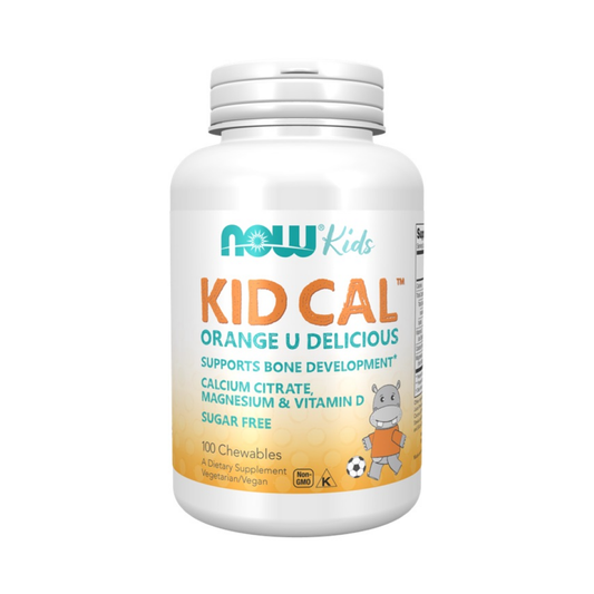 NOW FOODS KID CAL ORANGE U DELICIOUS - 100 CHEWABLES