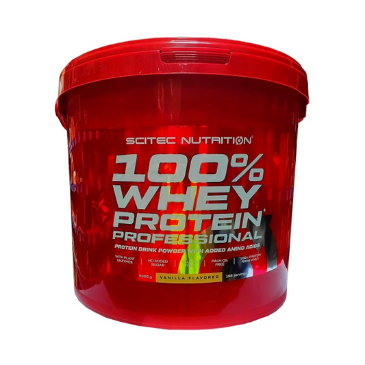 SCITEC 100% WHEY PROTEIN PROFESSIONAL VANILLA - 5000 GRAMS