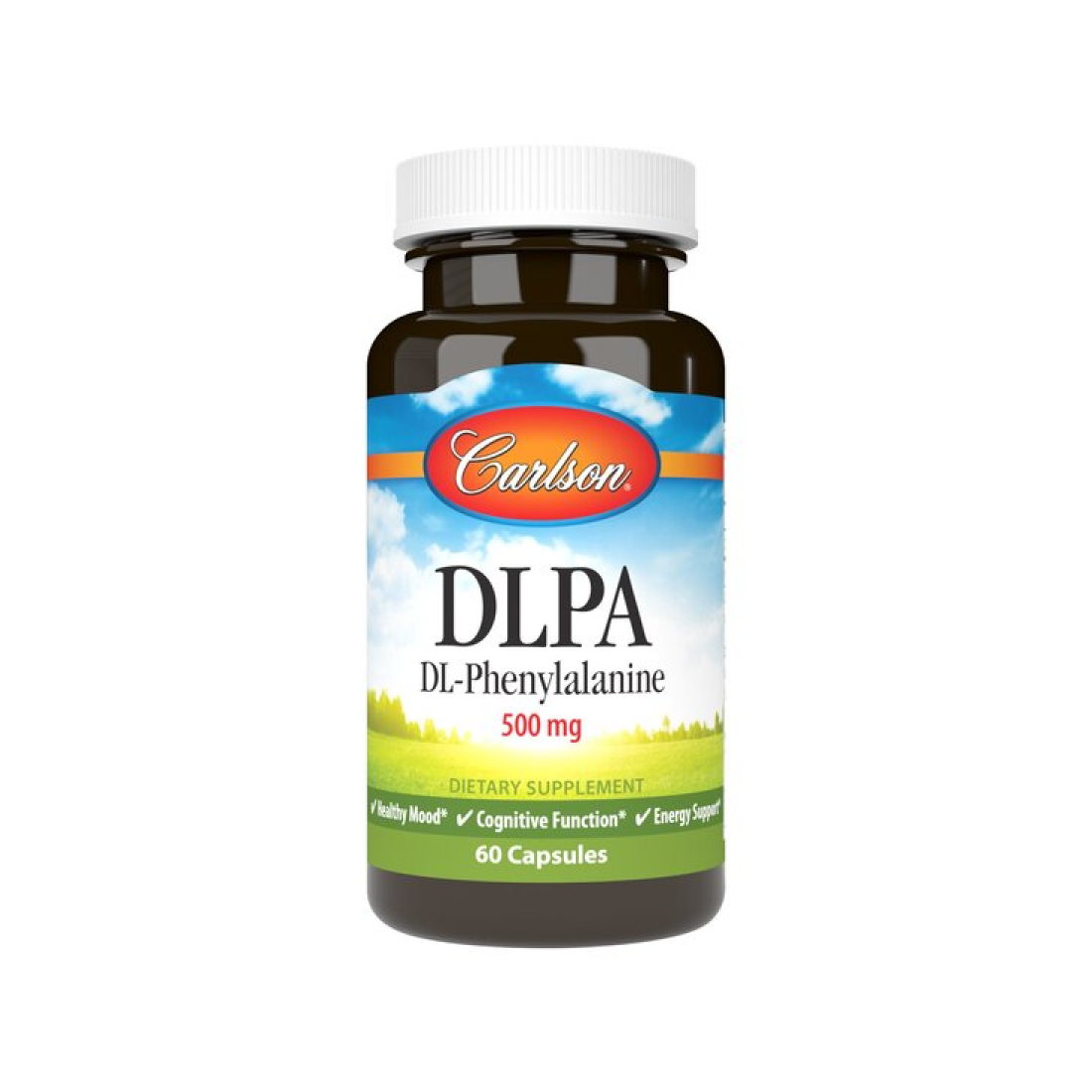 CARLSON LABS DLPA 500MG - 60 CAPS