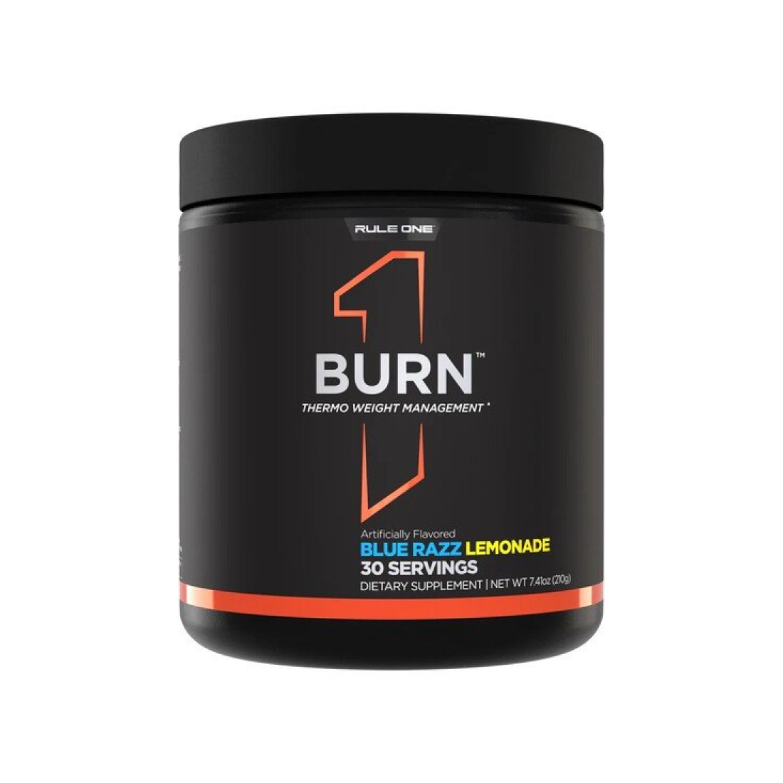 RULE ONE BURN BLUE RAZZ LEMONADE - 210 GRAMS