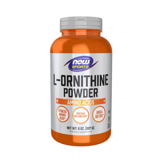 NOW FOODS L-ORNITHINE POWDER - 227 GRAMS
