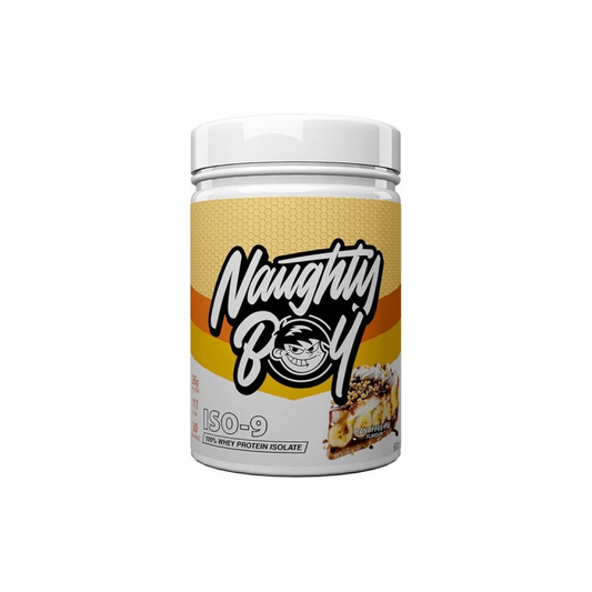 NAUGHTY BOY ISO-9 BANOFFEE PIE - 900 GRAMS