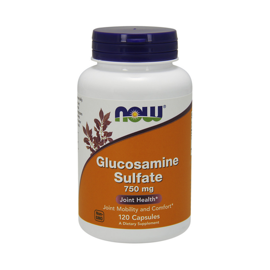 NOW FOODS GLUCOSAMINE SULFATE 750MG - 120 CAPS