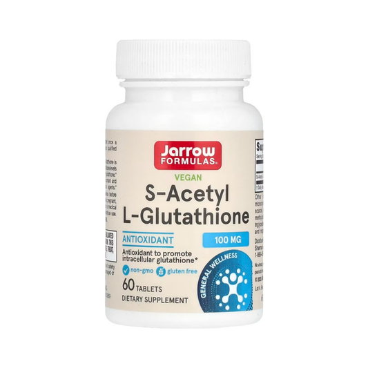 JARROW FORMULAS S-ACETYL L-GLUTATHIONE 100MG - 60 TABLETS