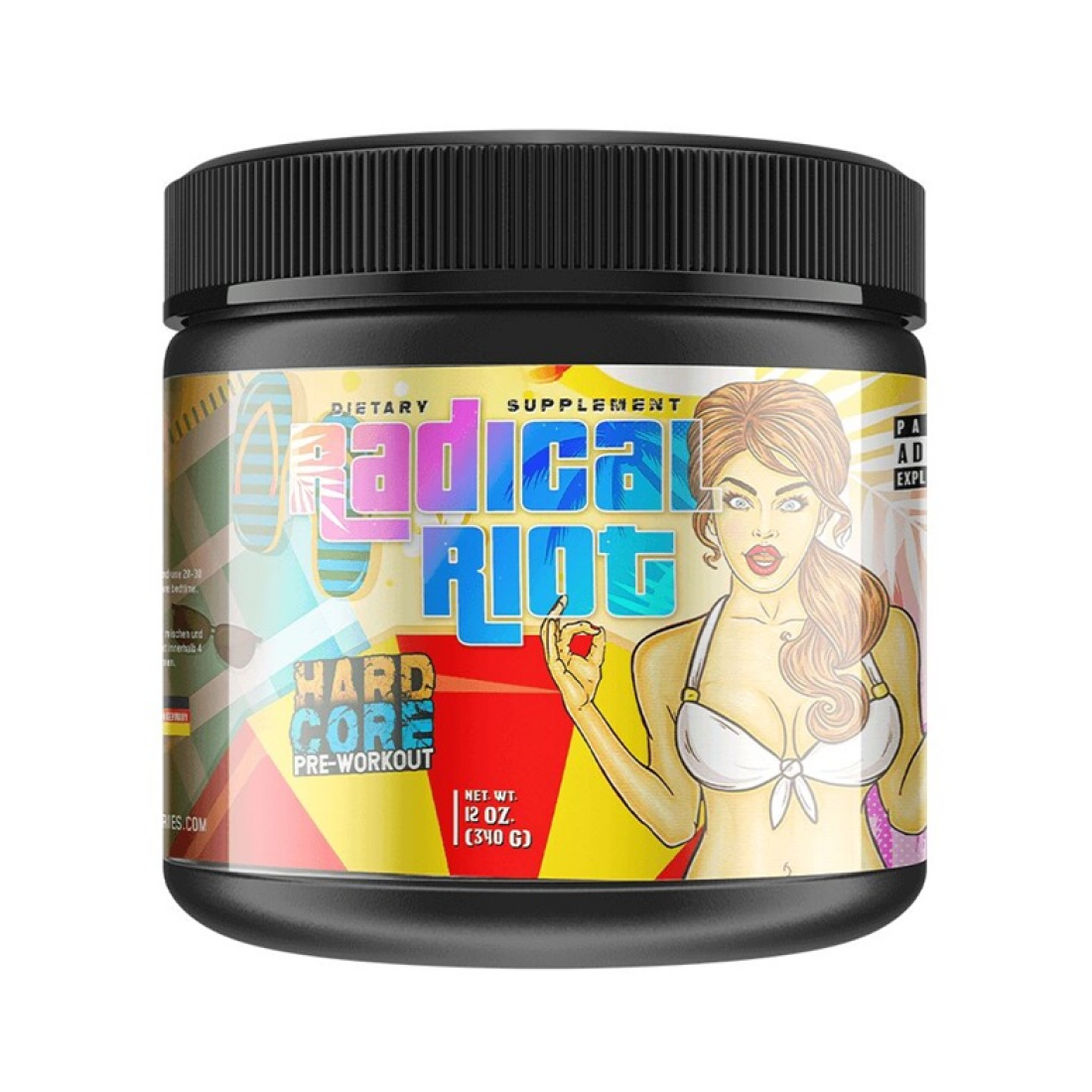 AMERICAN SUPPS RADICAL RIOT WATERMELON - 340 GRAMS