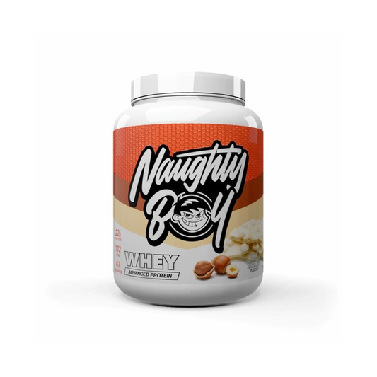 NAUGHTY BOY ADVANCED WHEY WHITE CHOCOLATE HAZELNUT - 2010 GRAMS
