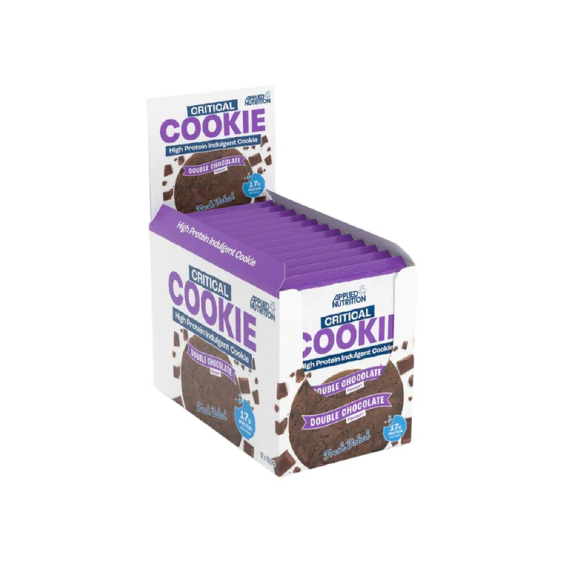 APPLIED NUTRITION CRITICAL COOKIE DOUBLE CHOCOLATE - 12 X 73G