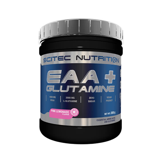 SCITEC EAA + GLUTAMINE PINK LEMONADE - 300 GRAMS