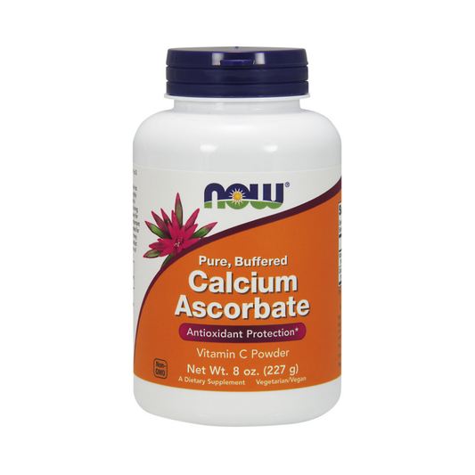 NOW FOODS CALCIUM ASCORBATE PURE BUFFERED POWDER - 227 GRAMS