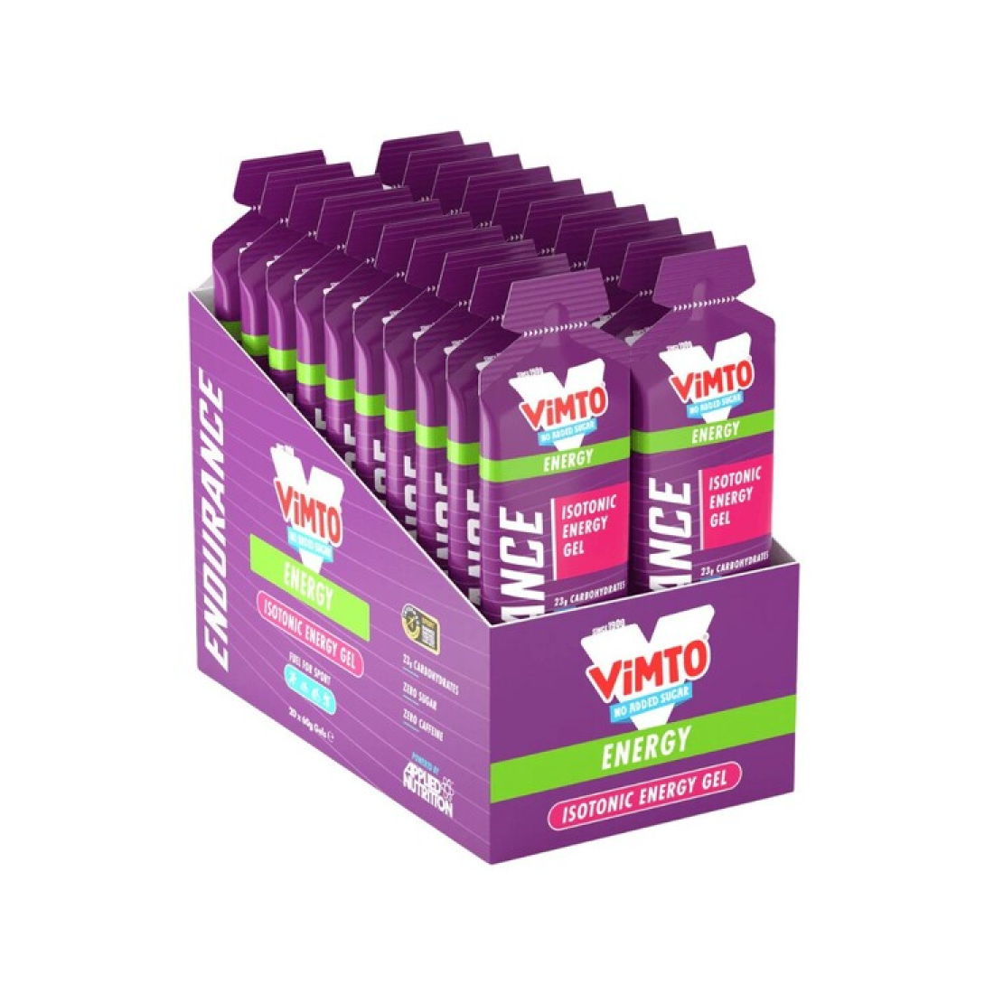 APPLIED NUTRITION ENDURANCE ENERGY ISOTONIC ENERGY GEL VIMTO - 20 X 60G