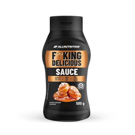 ALLNUTRITION FITKING DELICIOUS SAUCE SALTED CARAMEL - 500 GRAMS