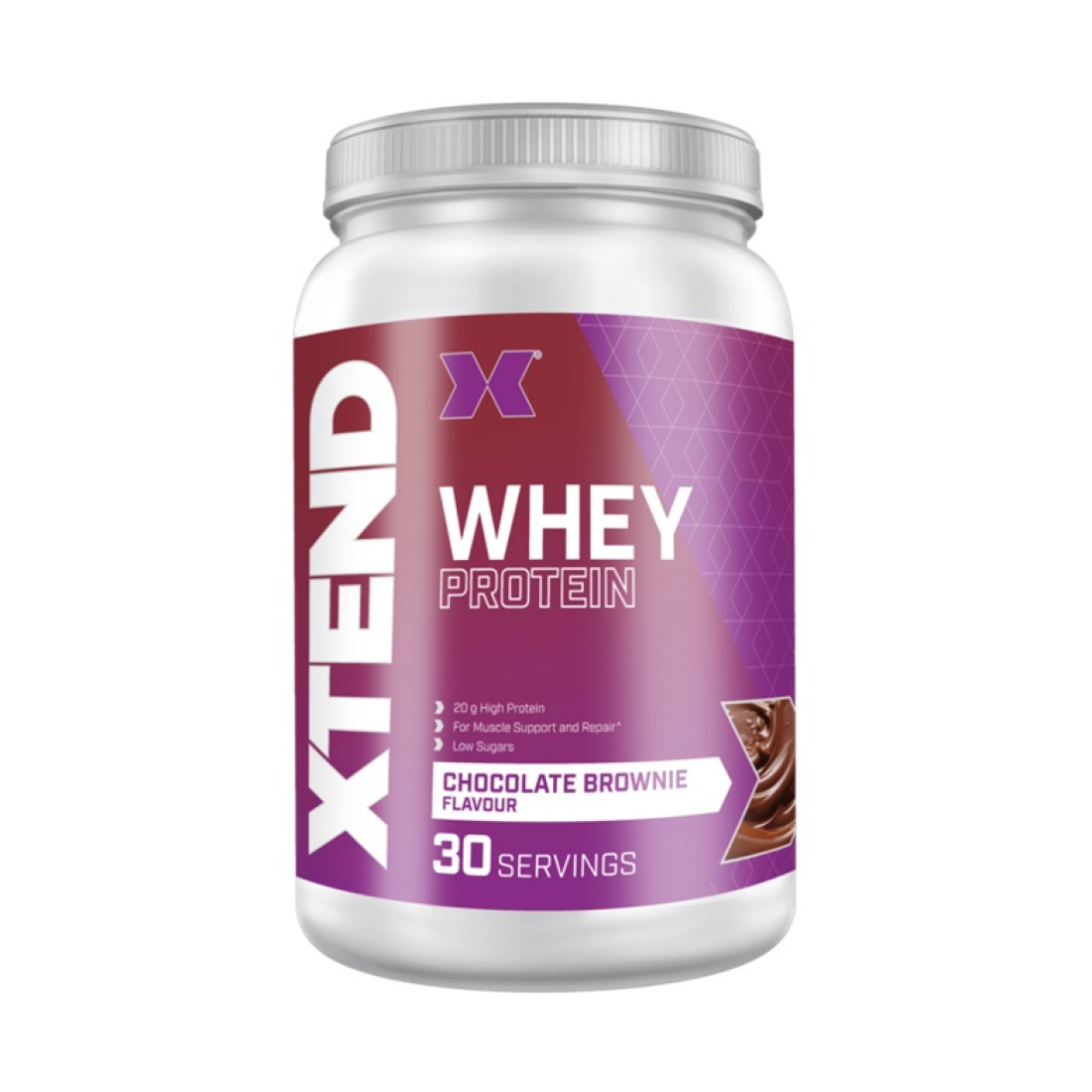 XTEND XTEND WHEY PROTEIN CHOCOLATE BROWNIE - 900 GRAMS