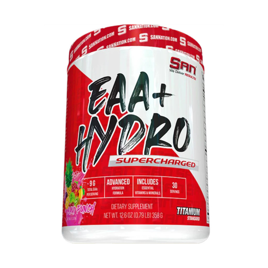 SAN EAA+ HYDRO SUPERCHARGED MAUI PUNCH - 358 GRAMS
