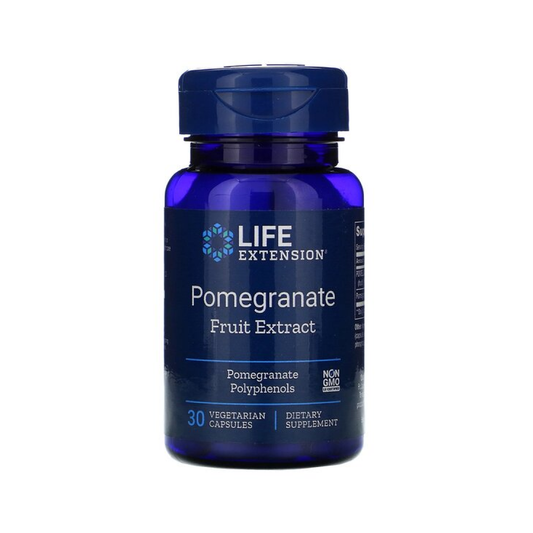 LIFE EXTENSION POMEGRANATE FRUIT EXTRACT - 30 VCAPS