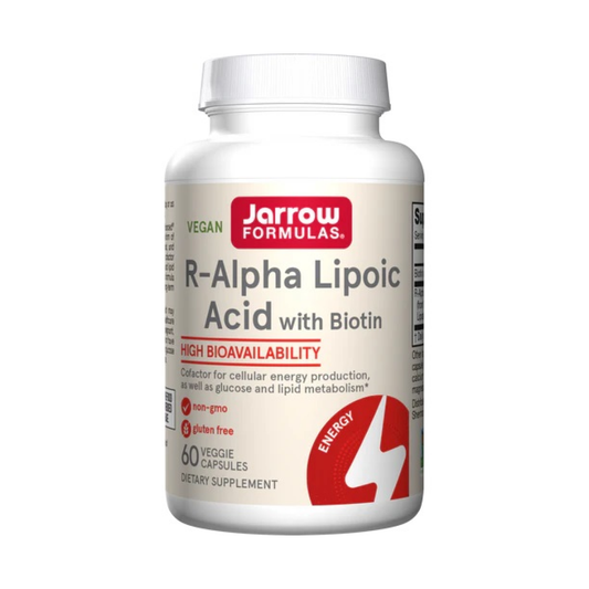 JARROW FORMULAS R-ALPHA LIPOIC ACID WITH BIOTIN - 60 VCAPS