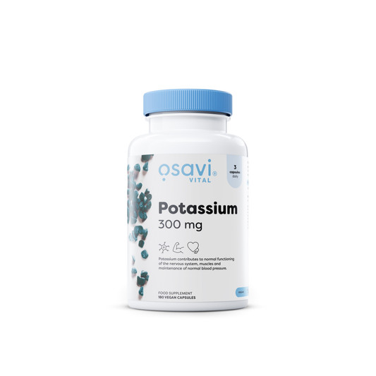 OSAVI POTASSIUM 300MG - 180 VEGAN CAPS