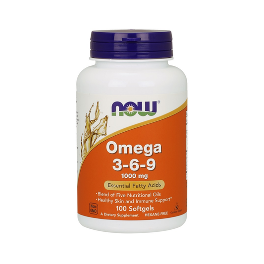 NOW FOODS OMEGA 3-6-9 1000MG - 100 SOFTGELS