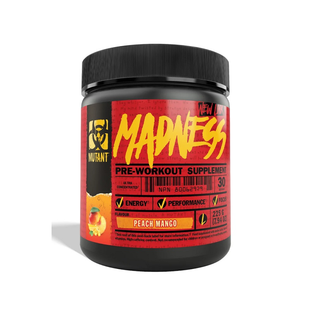 MUTANT MUTANT MADNESS PEACH MANGO - 225 GRAMS