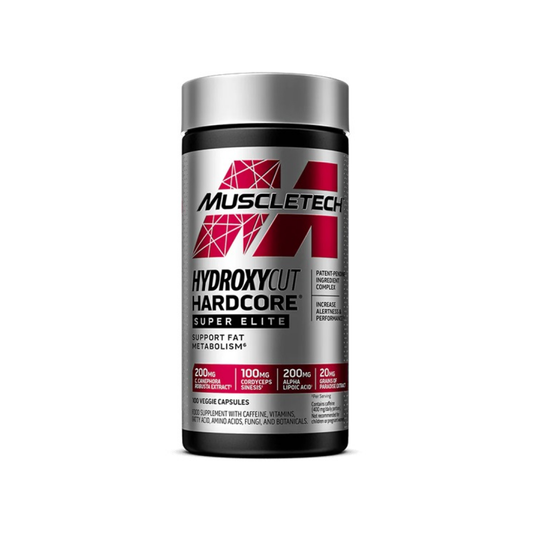 MUSCLETECH HYDROXYCUT HARDCORE SUPER ELITE - 100 VCAPS