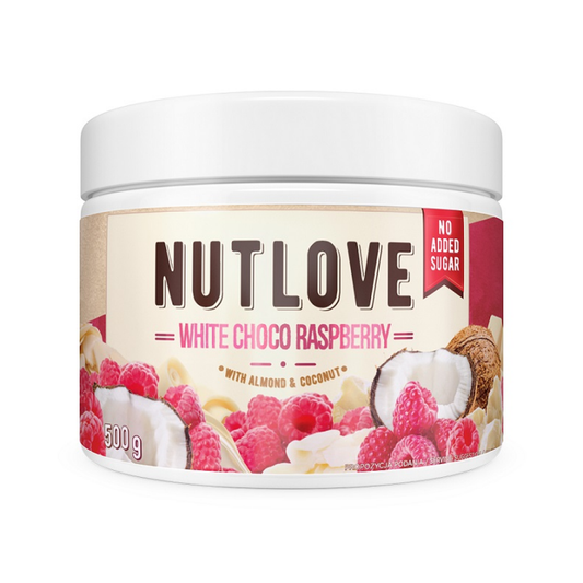 ALLNUTRITION NUTLOVE WHITE CHOCO RASPBERRY - 500 GRAMS