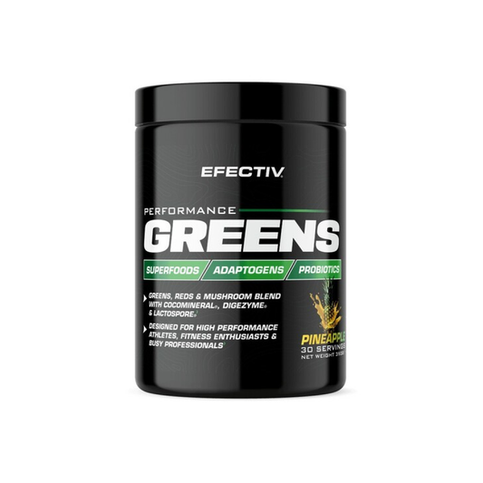 EFECTIV NUTRITION PERFORMANCE GREENS PINEAPPLE - 390 GRAMS