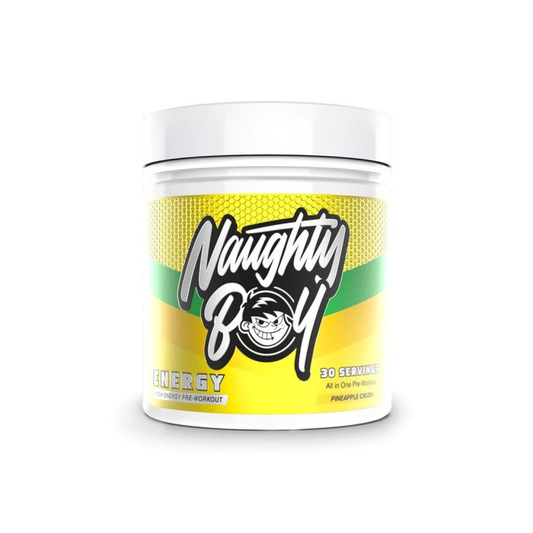 NAUGHTY BOY ENERGY PINEAPPLE CRUSH - 390 GRAMS