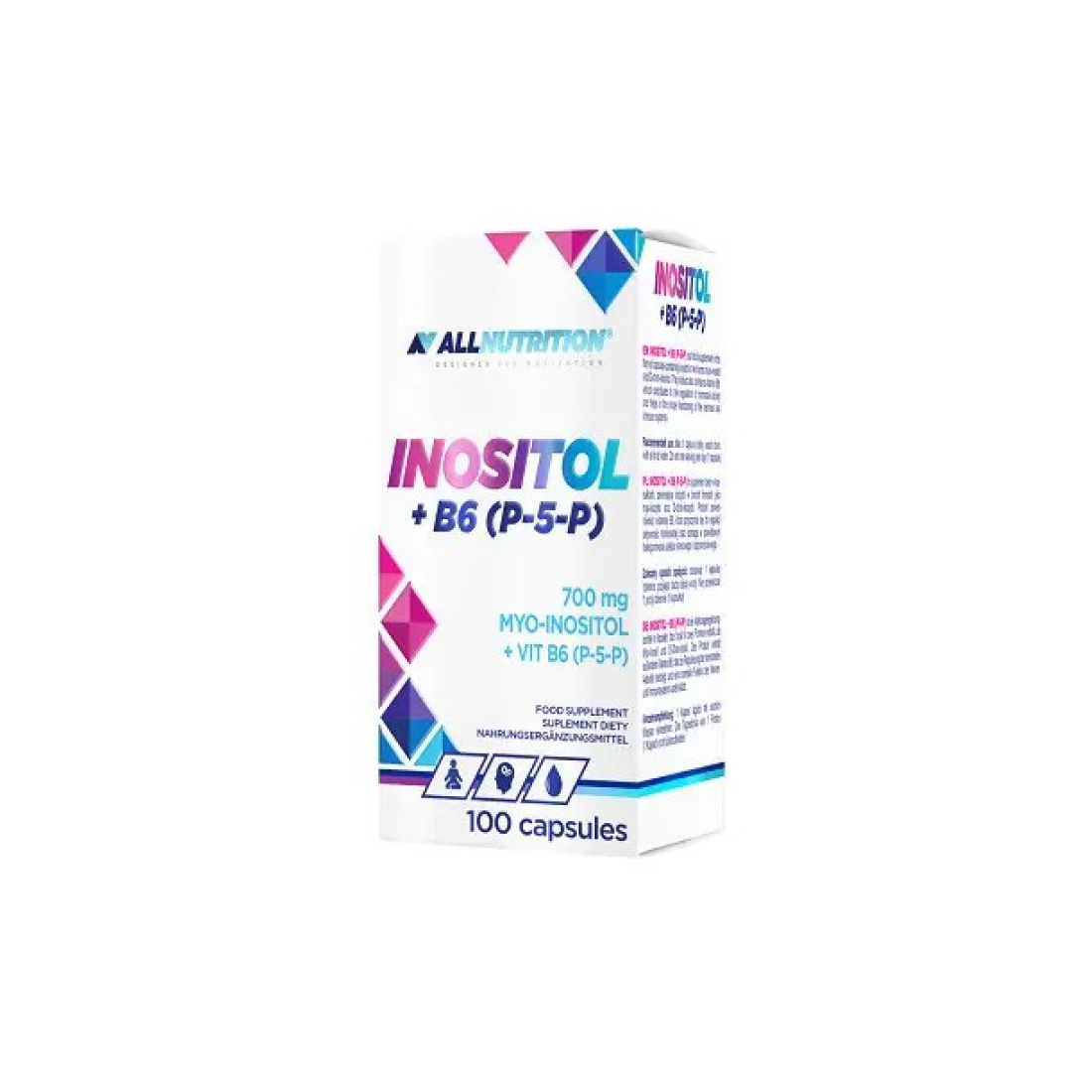 ALLNUTRITION INOSITOL + B6 (P-5-P) - 100 CAPS