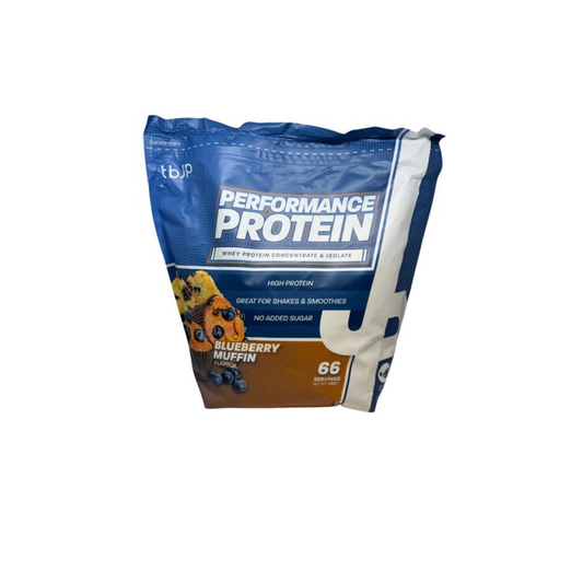 TRAINED BY JP PERFORMANCE PROTEIN BLUEBERRY MUFFIN - 2000 GRAMS