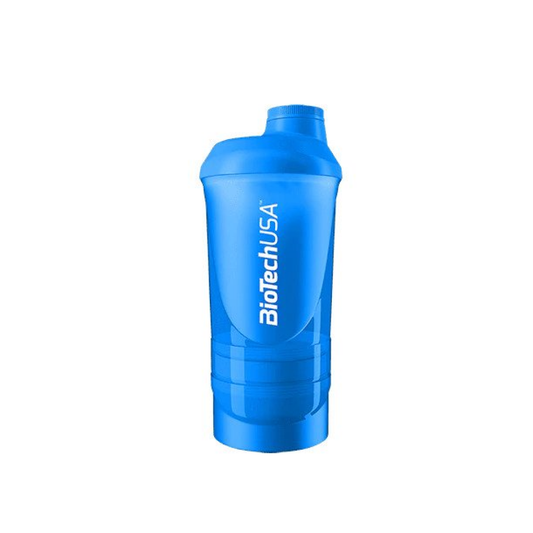 BIOTECHUSA WAVE+ SHAKER BLUE - 600 ML (+ 200 ML+ 150 ML)