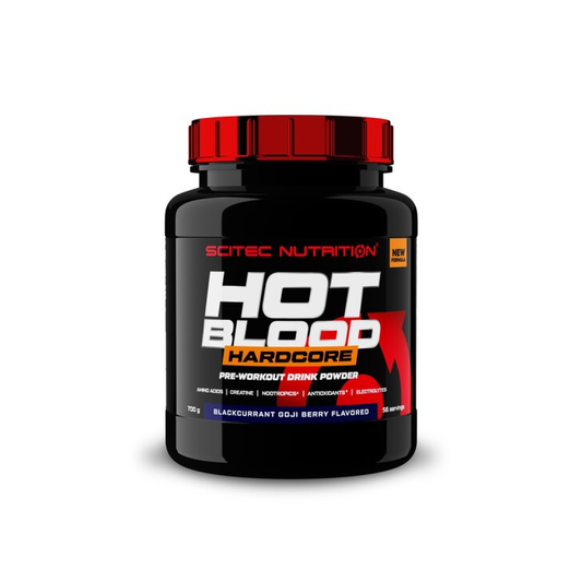 SCITEC HOT BLOOD HARDCORE BLACKCURRANT GOJI BERRY - 700 GRAMS