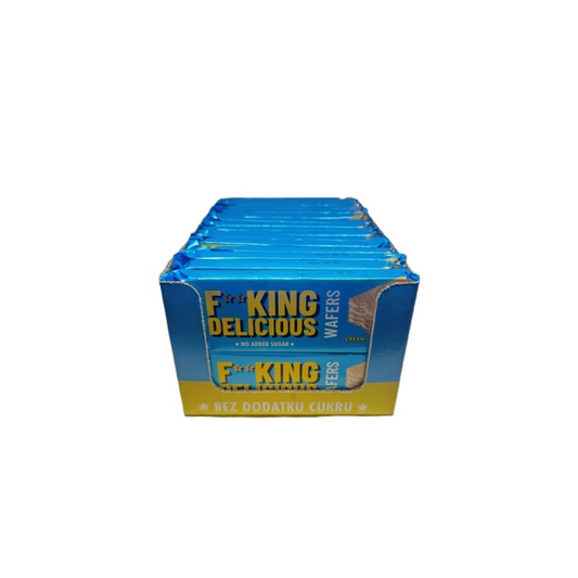 ALLNUTRITION FITKING DELICIOUS WAFERS CREAM - 32 X 80G