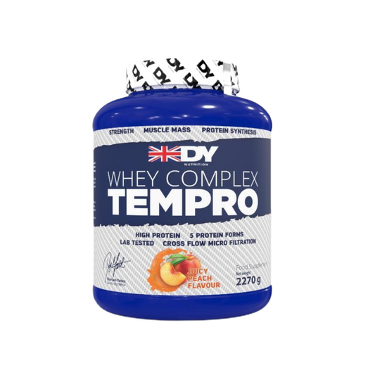DORIAN YATES WHEY COMPLEX TEMPRO JUICY PEACH FLAVOUR - 2270 GRAMS