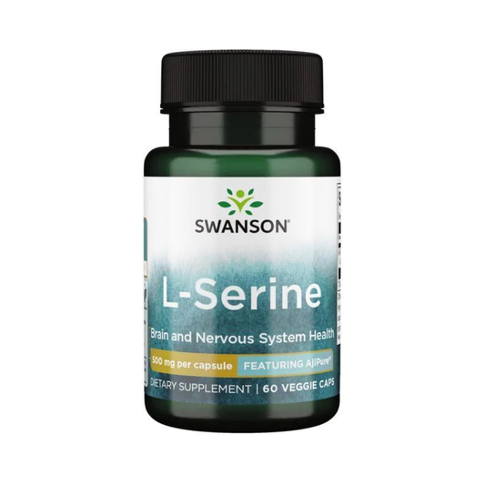 SWANSON L-SERINE 500MG - 60 VCAPS