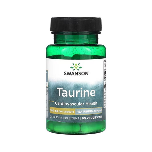 SWANSON TAURINE 500MG - 60 VCAPS