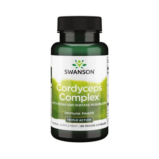 SWANSON CORDYCEPS COMPLEX WITH REISHI AND SHIITAKE MUSHROOMS - 60 VCAPS