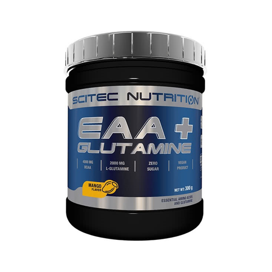SCITEC EAA + GLUTAMINE MANGO - 300 GRAMS
