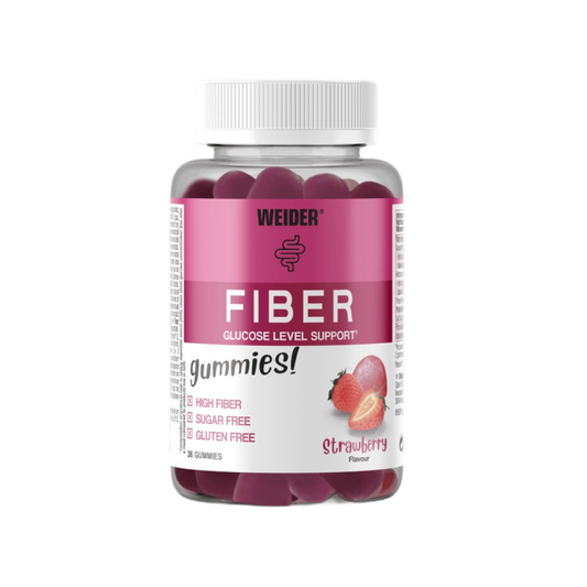 WEIDER FIBER STRAWBERRY - 36 GUMMIES