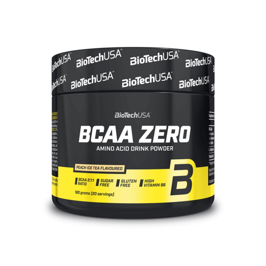 BIOTECHUSA BCAA ZERO PEACH ICE TEA - 180 GRAMS