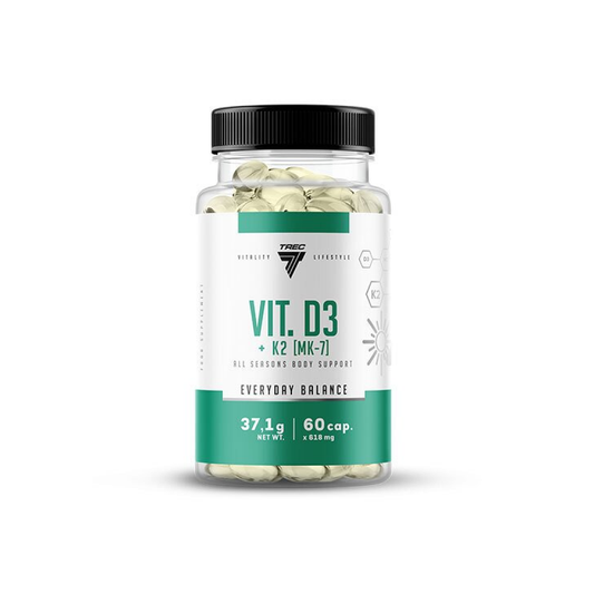 TREC NUTRITION VIT D3 + K2 MK-7 - 60 CAPS