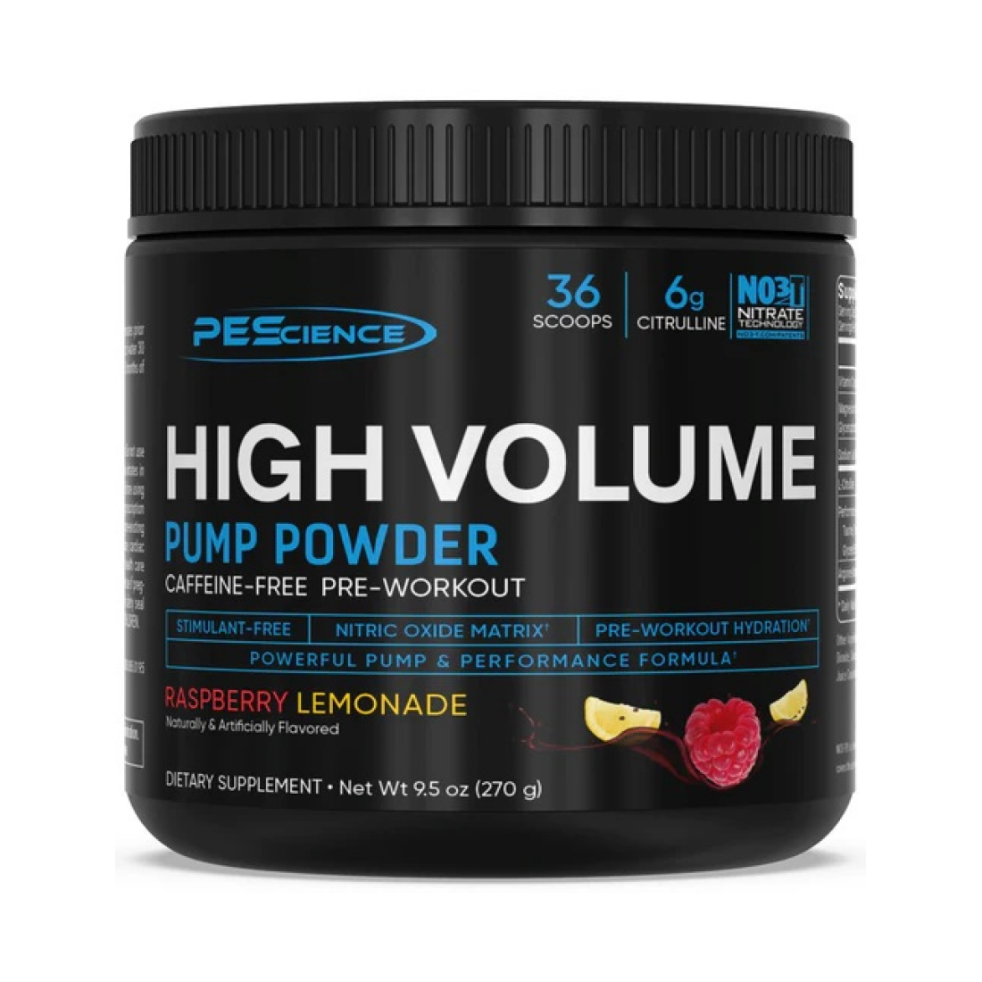 PESCIENCE HIGH VOLUME (NEW FORMULA) RASPBERRY LEMONADE - 270 GRAMS